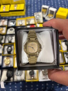 Invicta Gold-Tone Women's Bracelet Watch with Champagne Dial